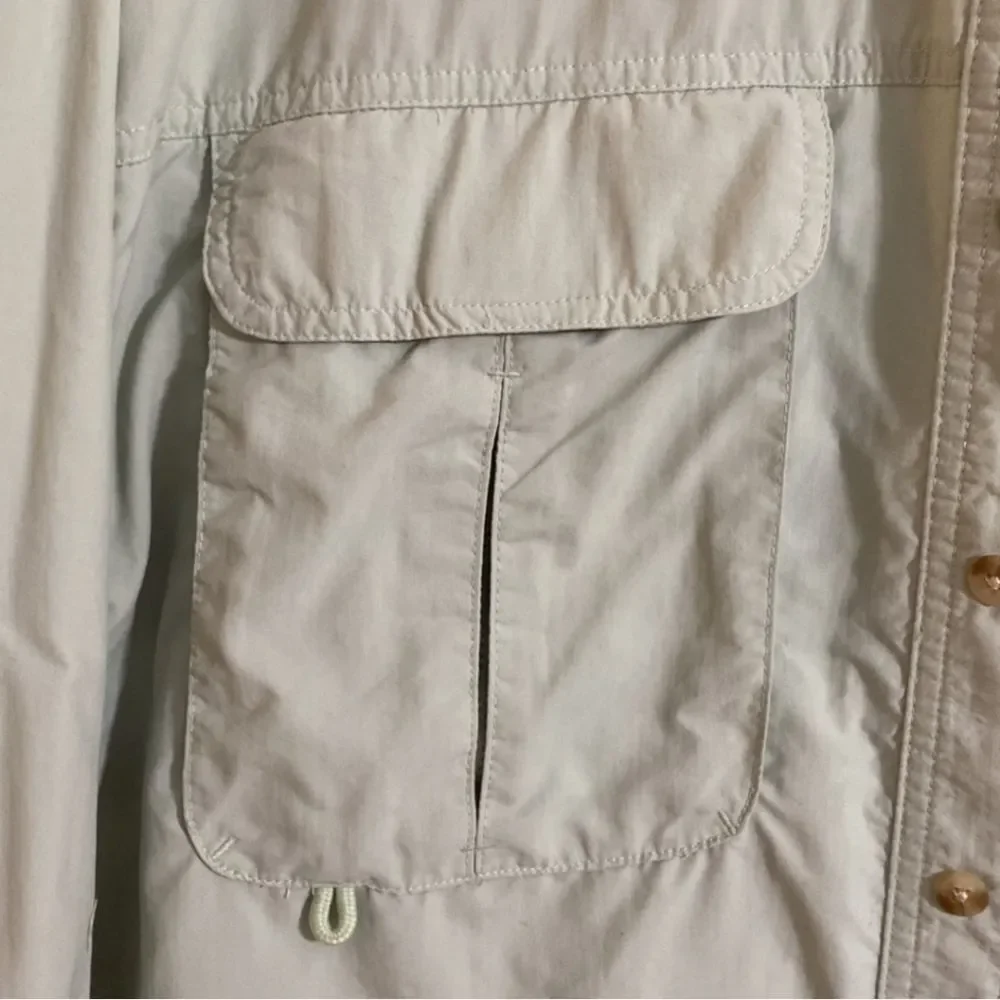 Bass Pro Worldwide Sportsman Long Sleeve Vented Button Down Shirt Men Size XL - Picture 7 of 9